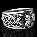 bague-renard-noir-gothique