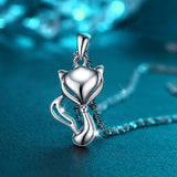 Collier Renard <br> Argent