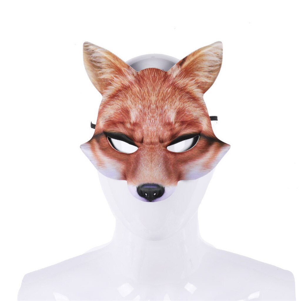 Masque Et Oreilles De Renard Bristol Novelty - Accessoire Déguisement Adulte Pour Fête, Halloween