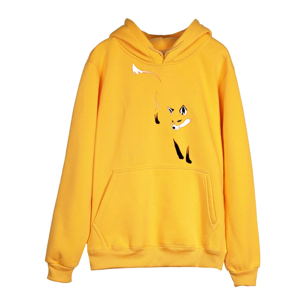 Sweat à Capuche Adulte Hiver - Motif Renard Pixélisé Bleu Royal - Taille Regular - Neuf Avec étiquette