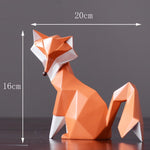 Figurine Renard <br> Origami