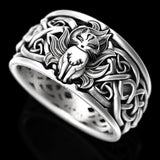 Bague Renard <br> Noir Gothique