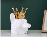 Figurine Renard <br/> Sacrée En Céramique