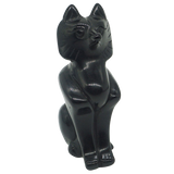Figurine Renard <br/> Cristal Artisanal Noir