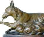 statuette-renard-bronze